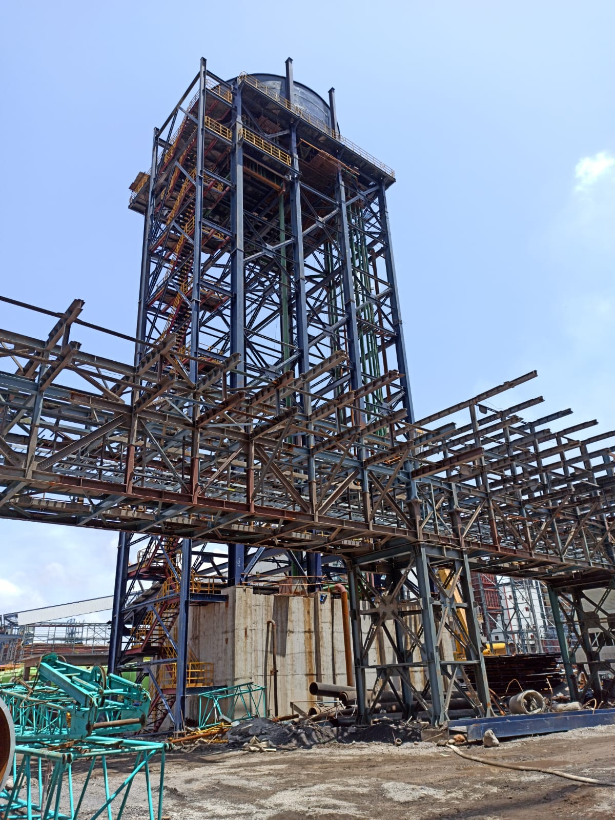 Jindal Steel Piping & Structure Erection work, Dolvi