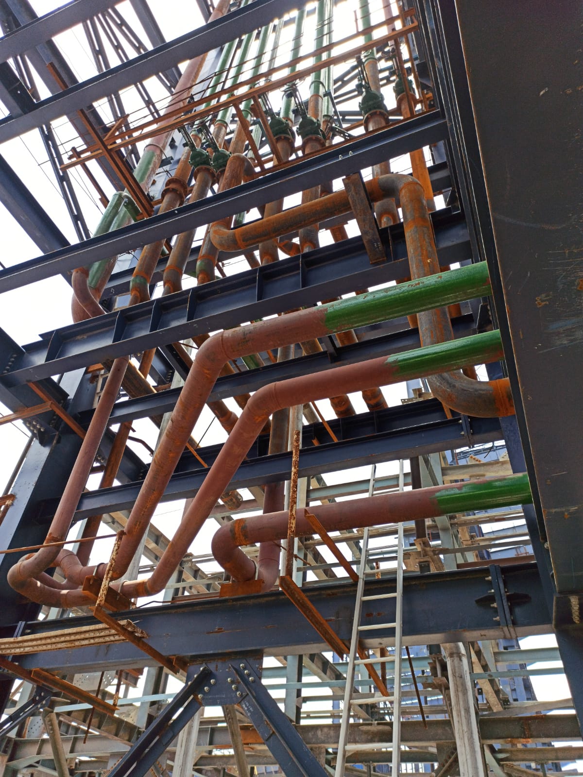 Jindal Steel Piping & Structure Erection work, Dolvi